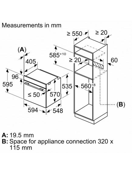 Духовой шкаф Bosch HQA534EB3