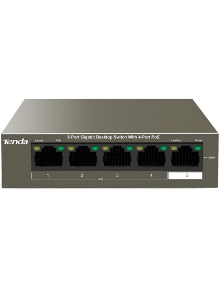 Коммутатор Tenda TEG1105P-4-63W