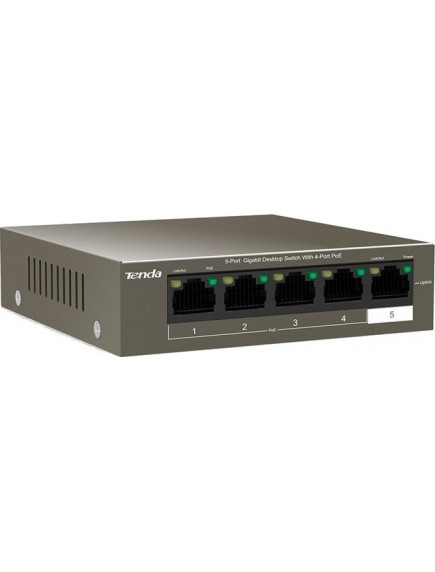 Коммутатор Tenda TEG1105P-4-63W