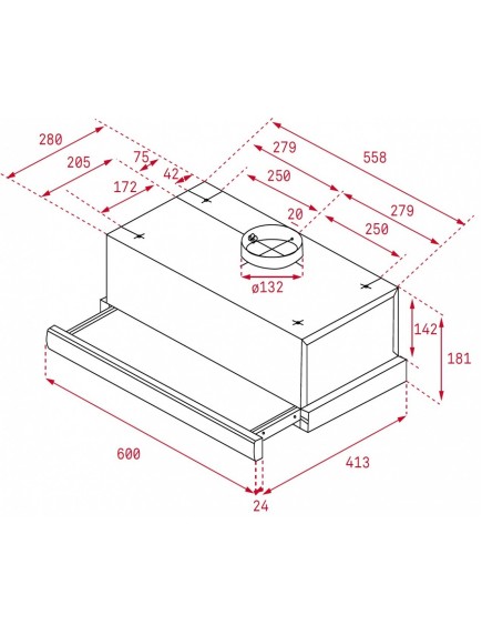 Вытяжка Teka TL 6310 WH