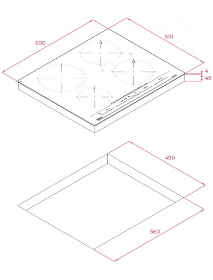 Варочная поверхность Teka IZC 64630 ST MST