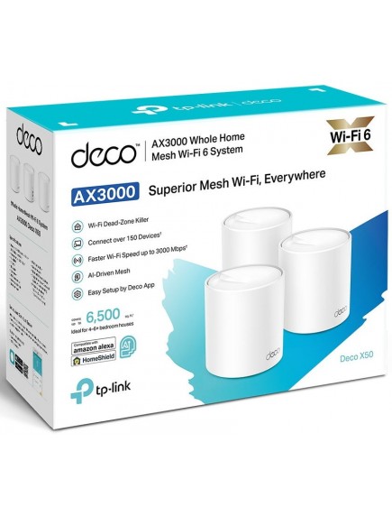 MESH система TP-LINK DECO-X50-2-PACK