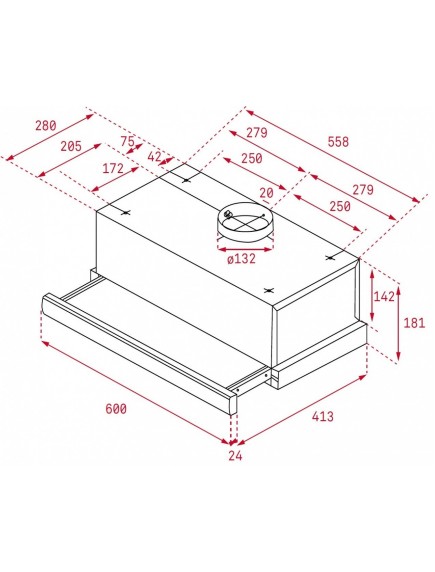 Вытяжка Teka TL 6310 WH