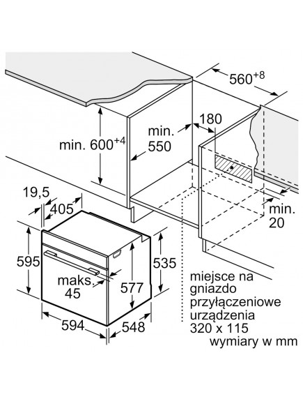 Духова шафа Bosch HMG776KB1