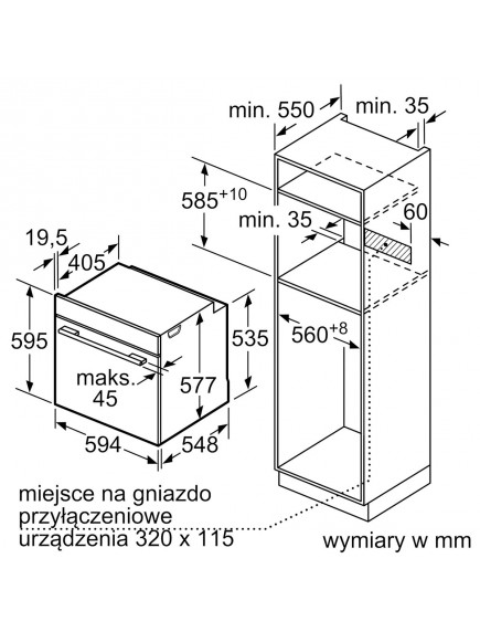 Духовой шкаф Bosch HBG7241B2