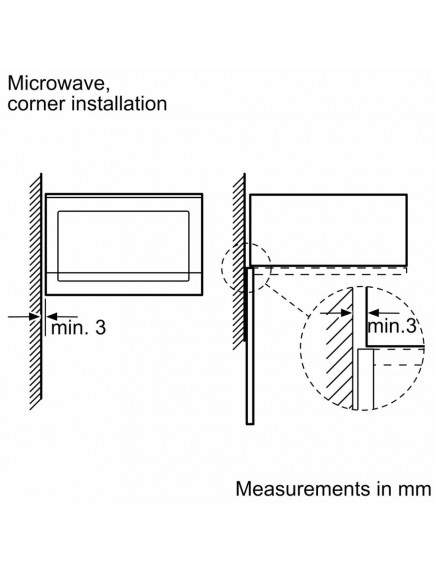 Встраиваемая микроволновая печь Siemens BF525LMB1