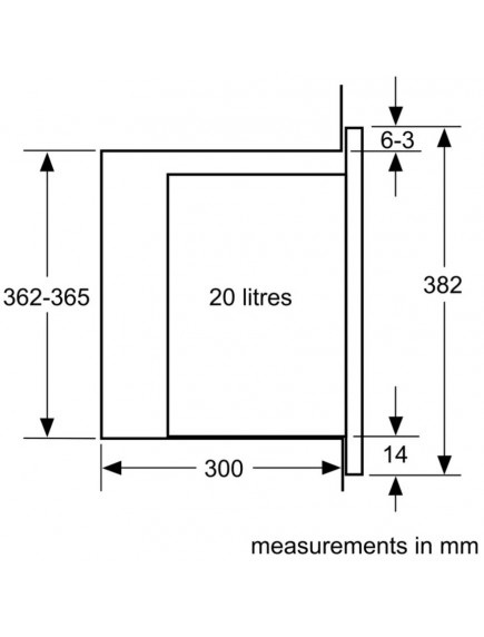 Встраиваемая микроволновая печь Siemens BF525LMB1