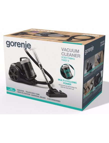 Пылесос Gorenje VCE01TABKG