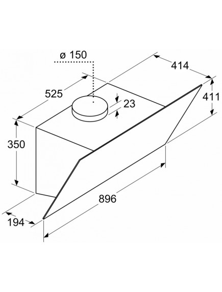 Вытяжка Siemens LC97KPJ60T Вытяжка Siemens LC97KPJ60T