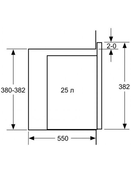 Встраиваемая микроволновая печь Bosch BEL554MB2