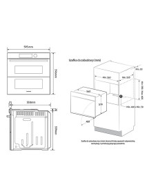 Духовой шкаф Samsung NV7B6685AAN/WT