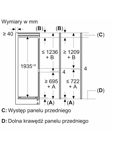 Встраиваемый холодильник Siemens KI96NVFD0