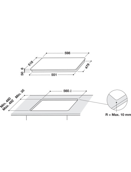 Варочная поверхность Whirlpool WL B 5860 AL