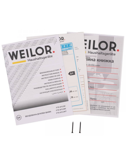 Духовой шкаф Weilor FTO6F11BI