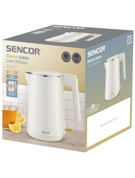 Электрочайник Sencor SWK 0155WH