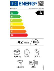 Стиральная машина Electrolux EWS6426WU