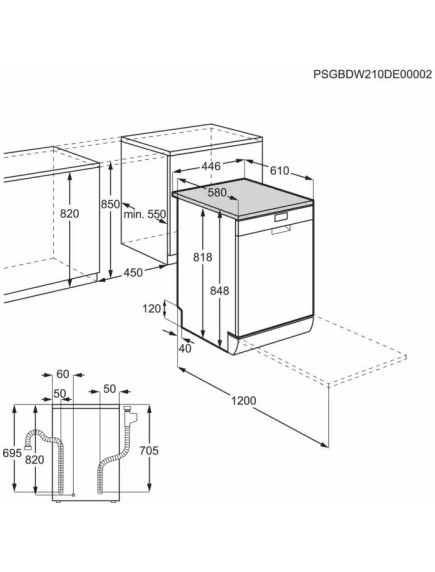 Посудомоечная машина Electrolux ESS64321SX