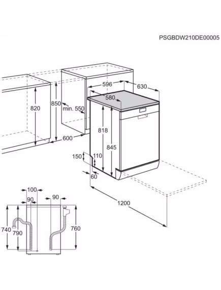 Посудомоечная машина Electrolux ESM48310SW