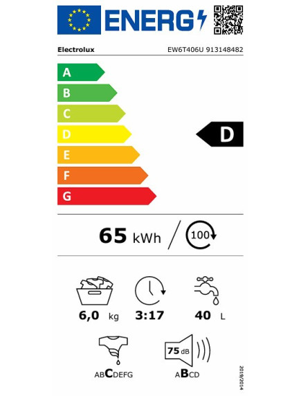 Стиральная машина Electrolux EW6T406U Стиральная машина Electrolux EW6T406U