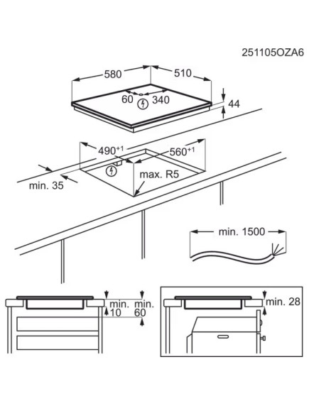 Варочная поверхность Electrolux EIS62453IZ