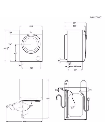 Стиральная машина Electrolux EW6F9482U Стиральная машина Electrolux EW6F9482U