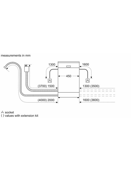 Встраиваемая посудомоечная машина Bosch SPV8ZMX06Q