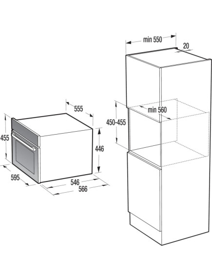 Духовой шкаф Gorenje BCM4058B