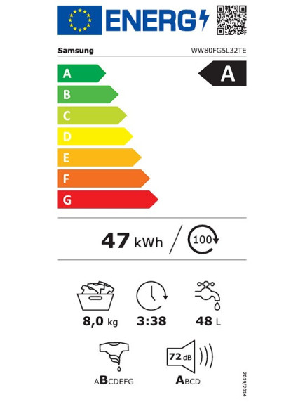Стиральная машина Samsung WW80FG5L32TELE Стиральная машина Samsung WW80FG5L32TELE