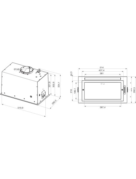 Вытяжка Whirlpool WCT363FLTX