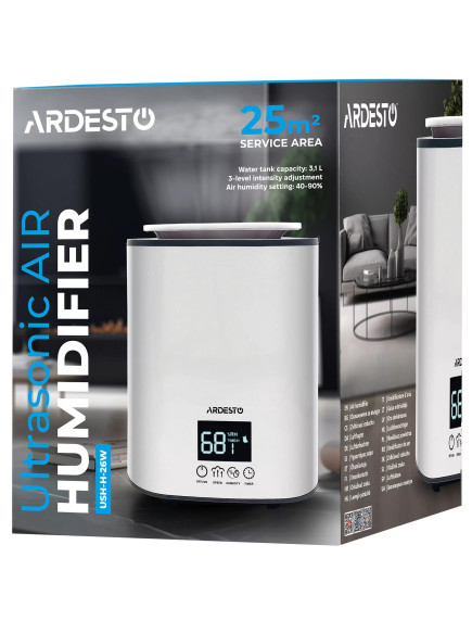 Увлажнитель воздуха Ardesto USH-H-26W Увлажнитель воздуха Ardesto USH-H-26W