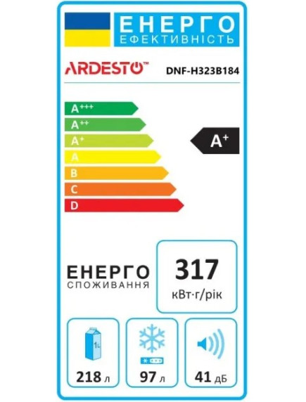 Холодильник Ardesto DNF-H323I184 Холодильник Ardesto DNF-H323I184