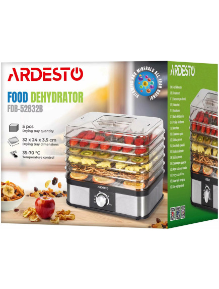 Сушилка фруктов Ardesto FDB-52832B