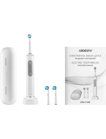 Электрическая зубная щетка Ardesto ETB-I114W Электрическая зубная щетка Ardesto ETB-I114W