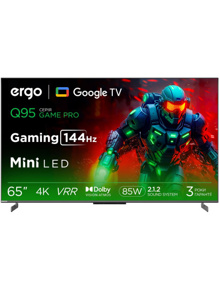 Телевизор Ergo 65MQ95 Game PRO
