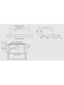 Вытяжка Elica TT14 LUX GRIX/A/60