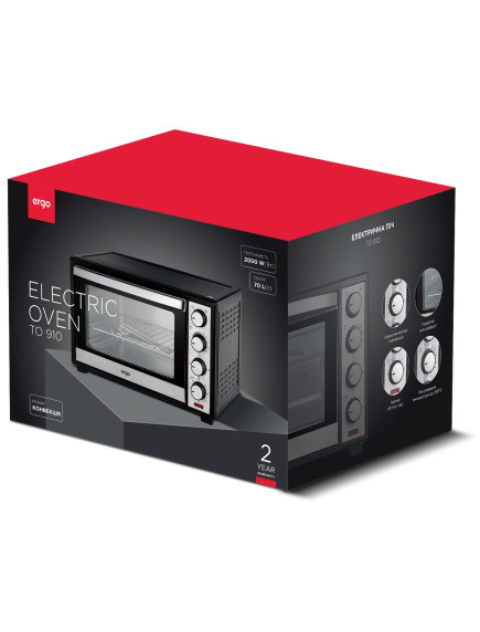 Электродуховка Ergo TO 910