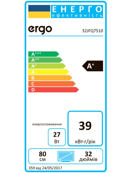 Телевизор Ergo 32JFQ7510