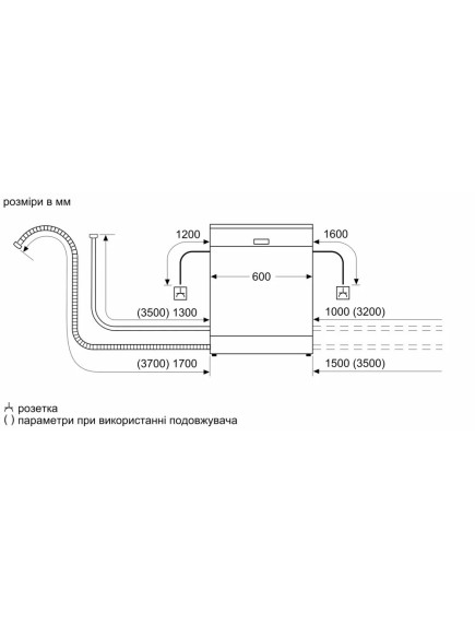 Посудомоечная машина Bosch SMS26DW00T