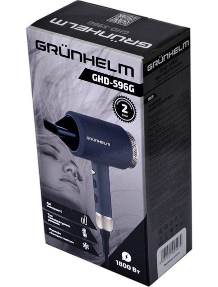 Фен Grunhelm GHD-596B Фен Grunhelm GHD-596B