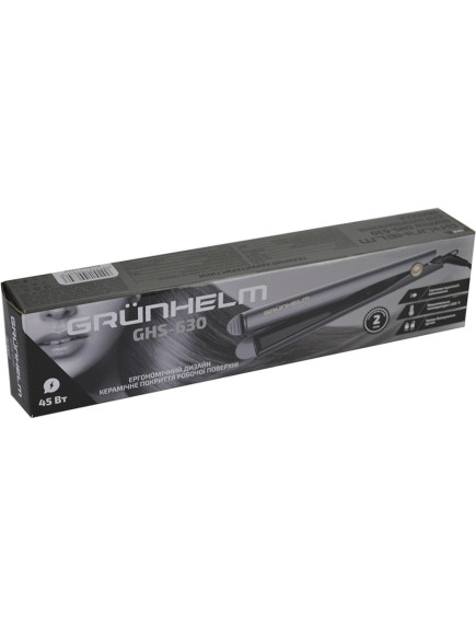 Выпрямитель-утюжок Grunhelm GHS-630 Выпрямитель-утюжок Grunhelm GHS-630