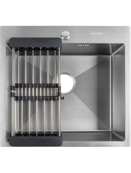 Кухонная мойка Gunter&Hauer Mindel 5522 Inox Honey Кухонная мойка Gunter&Hauer Mindel 5522 Inox Honey