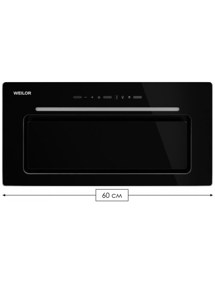 Вытяжка Weilor LUMINA WBG 66 BLACK Вытяжка Weilor LUMINA WBG 66 BLACK