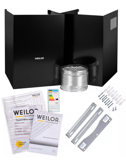 Вытяжка Weilor MIST WTX 68 BLACK