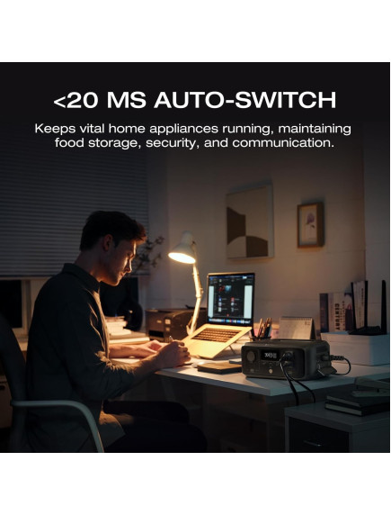 Зарядная станция EcoFlow RIVER 3 UPS with Solar Panel 45w