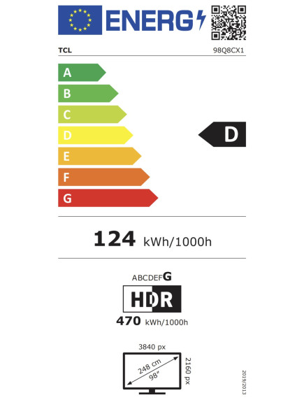 Телевизор TCL 98Q8C