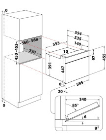 Встраиваемая микроволновая печь Whirlpool WMW57DMB