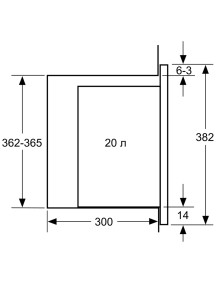 Встраиваемая микроволновая печь Bosch BFL524MH2