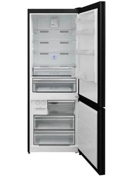 Холодильник Fabiano FSR 7051BG Black Glass