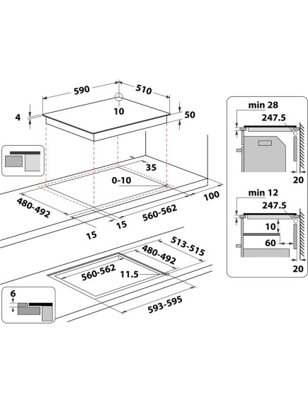 Варочная поверхность Whirlpool WS QS460 NE Варочная поверхность Whirlpool WS QS460 NE