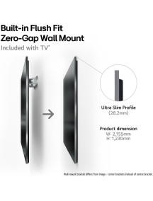 Телевизор LG OLED97G54LW